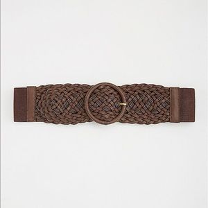 torrid Accessories - Nwt Torrid Stretch Brown Braided Belt torrid Accessories - Nwt Torrid Stretch Brown Braided Belt
